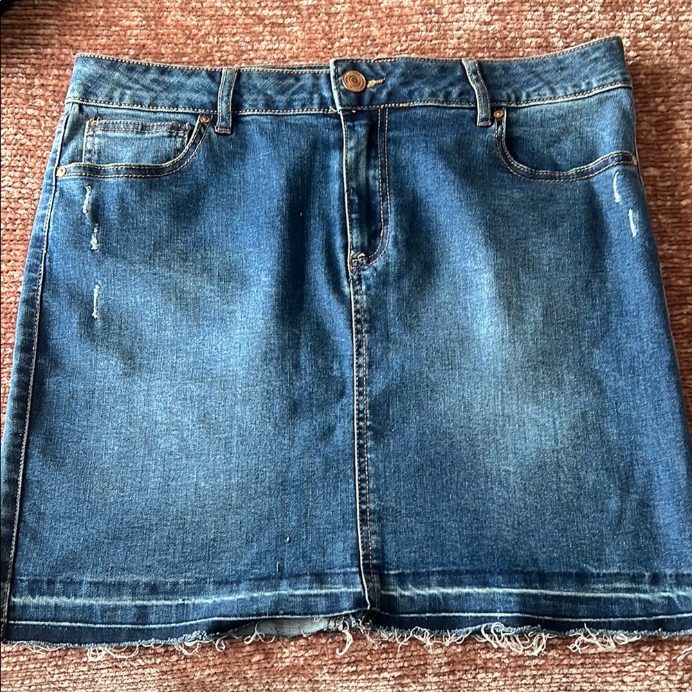Denim Blue Women's Skirt